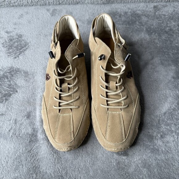 LDECK Shoes Womens Size 7.5 High Top Barefoot Walking Sneakers‎ Orthopedic Suede - Picture 3 of 14